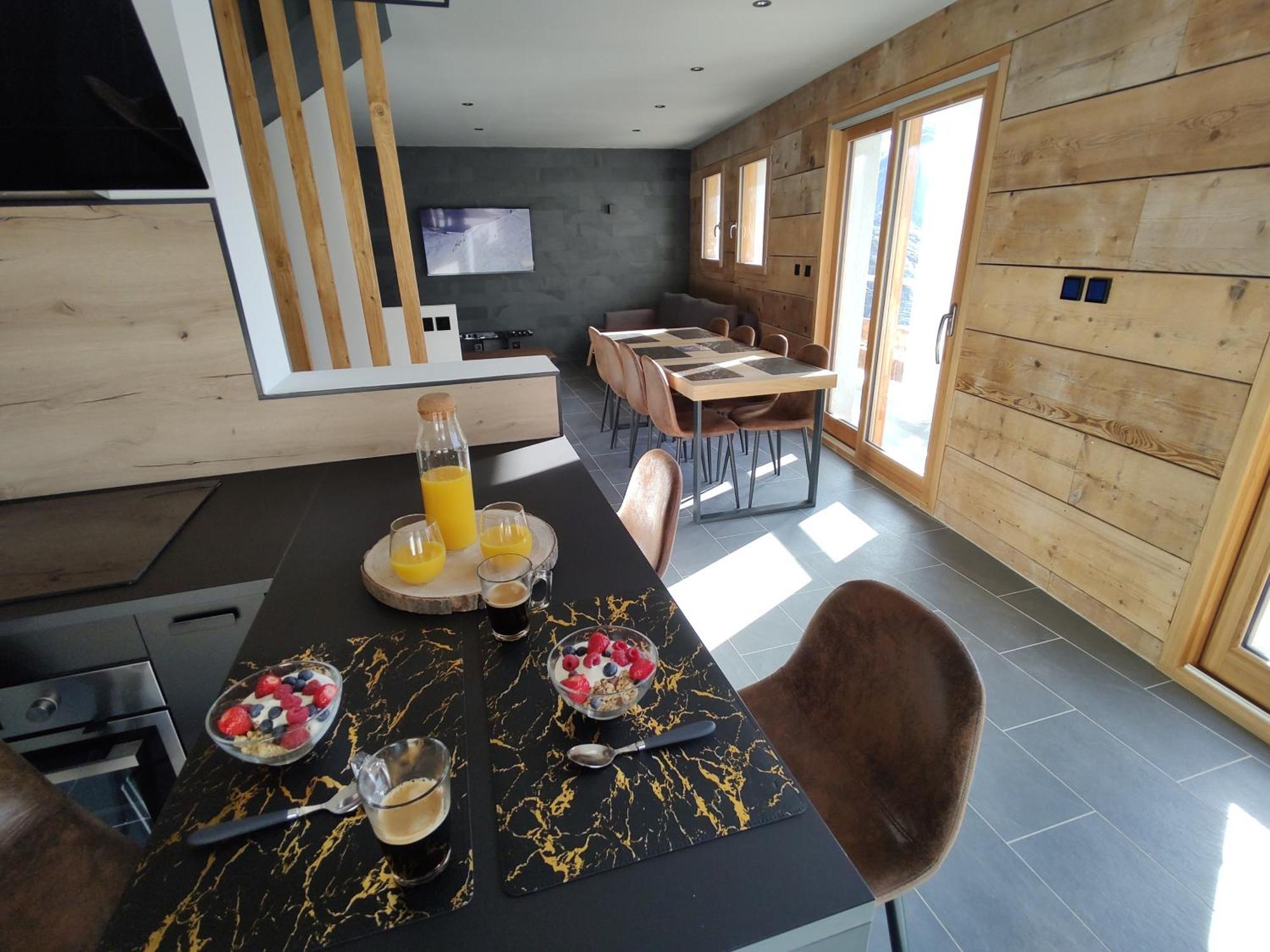 Chalet La Gave/La Meije La Grave Bagian luar foto